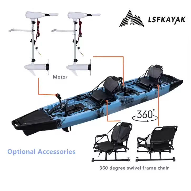 LSF 2025 新型USA入荷 タンデムダブルフィッシング - Fishing Kayak Pedal Drive のレビューと価格