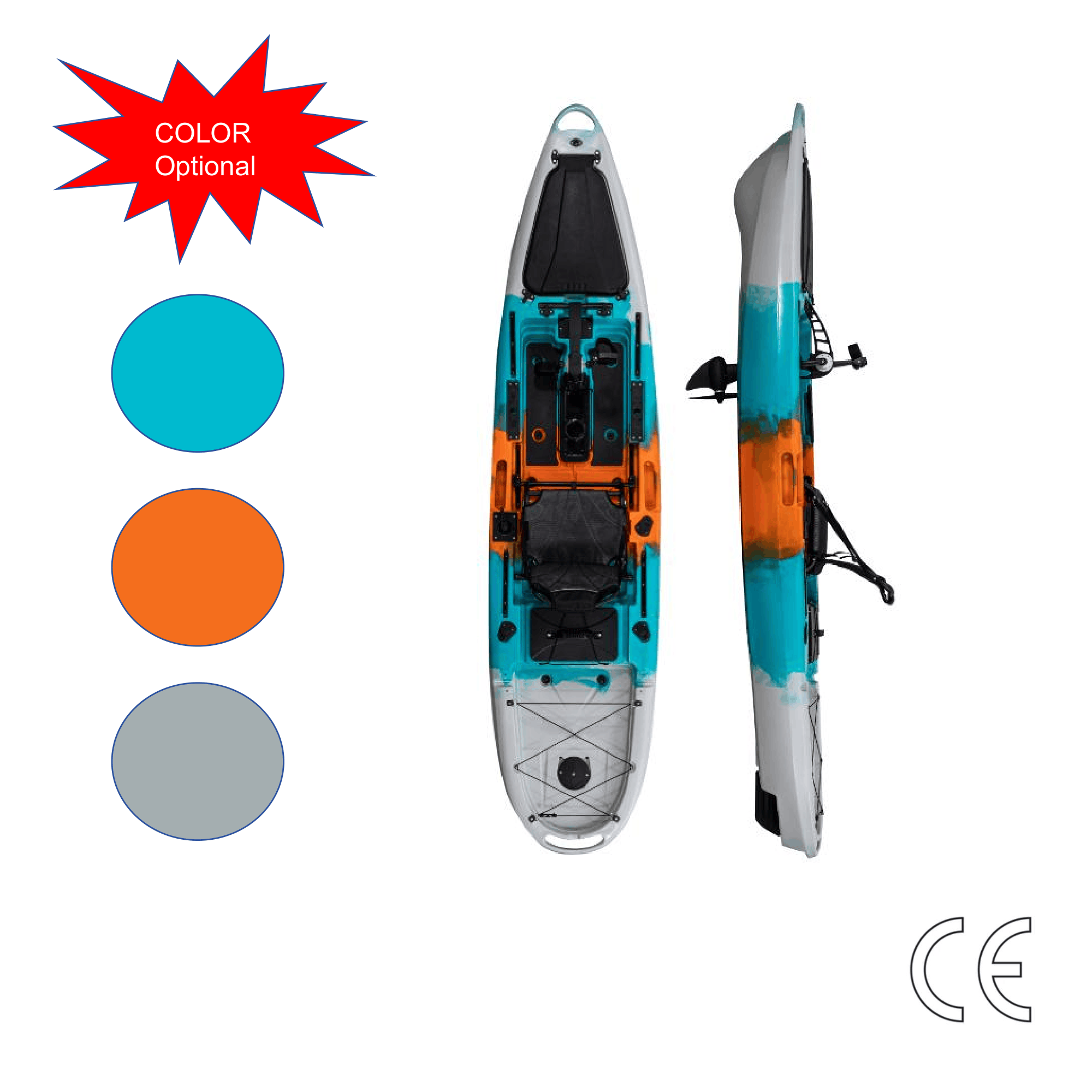 ミラージュプロペル 12フィート PRO ペダルドライブフィ - Fishing Kayak Pedal Drive のレビューと価格