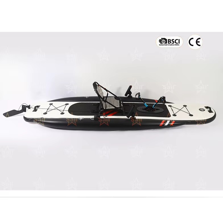 工場製インフレータブルペダルカヤック、大人用シングルシートト - Fishing Kayak Sit On Top のレビューと価格