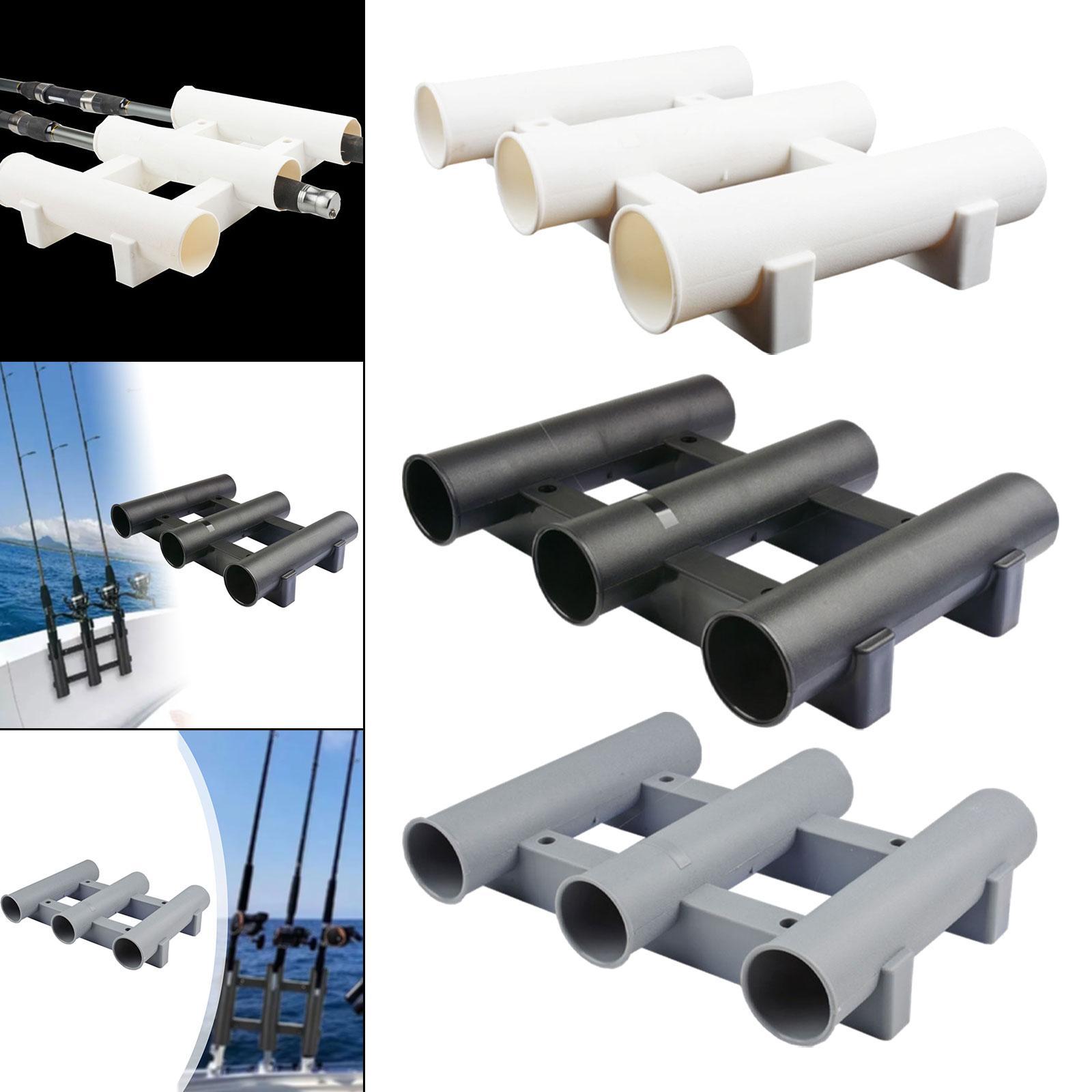 釣り竿ホルダー 垂直 4本ネジ付き ブラケットチューブ 3本 - Fishing Kayak Rod Holder のレビューと価格