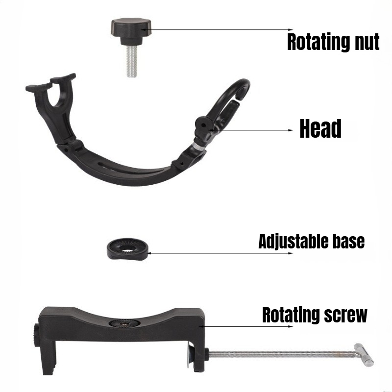 360 °   回転式調整可能な頑丈なロッドスタンドラック、 - Fishing Kayak Rod Holder のレビューと価格