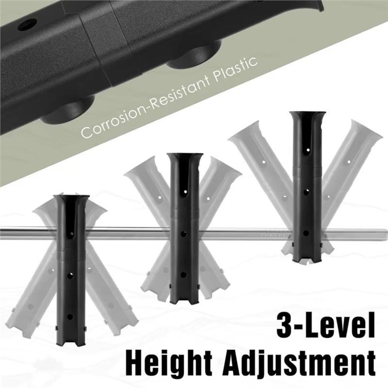 ABXY バイク用調整可能な釣り竿ホルダー 360度回転 ° - Fishing Kayak Rod Holder のレビューと価格