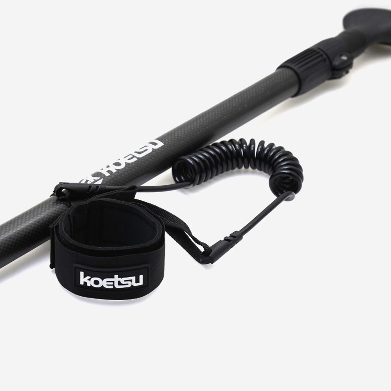 カヤックパドルリーシュ、コイル状カヤックパドルリストストラッ - Fishing Kayak Paddle Leash のレビューと価格
